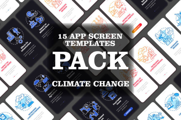 Climate Change App Screen Embroidery Design Review