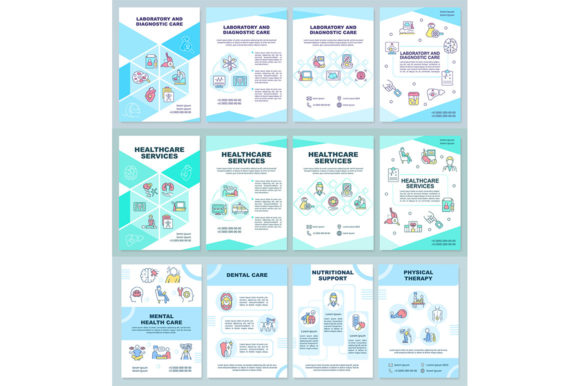 Medical Services Brochure Template Set Review